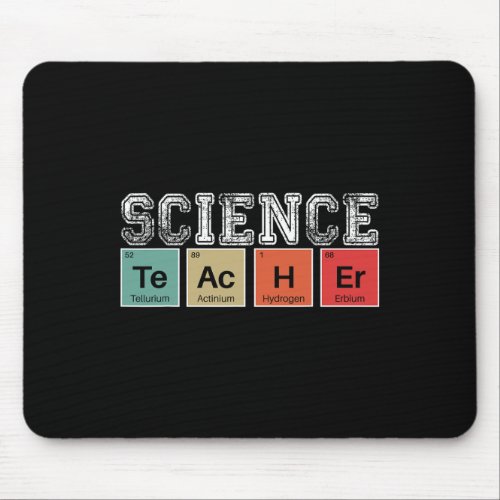 Teacher Periodic Table Back To School Teachers  Mouse Pad