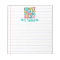Teacher Personalized Back to School Era Lined