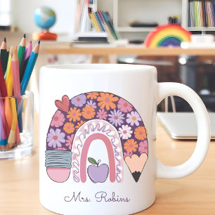 Teacher Personalized Mug, Teacher Appreciation Coffee Mug
