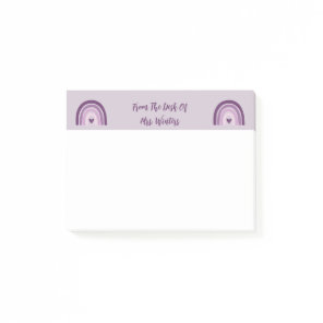 Teacher Personalized Post-it Notes