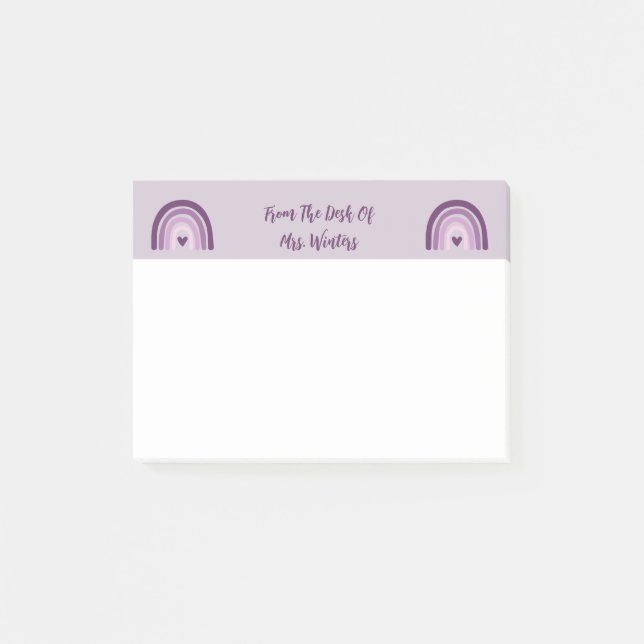 Teacher Personalized Post-it Notes (Front)
