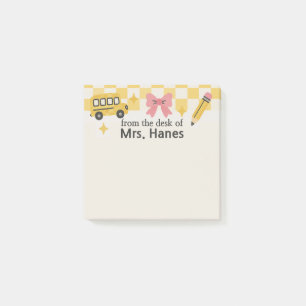 Teacher Personalized Post-It Notes