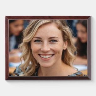 Teacher Photo Customize Personalize Award Plaque