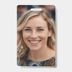 Teacher Photo Customize Personalize Badge