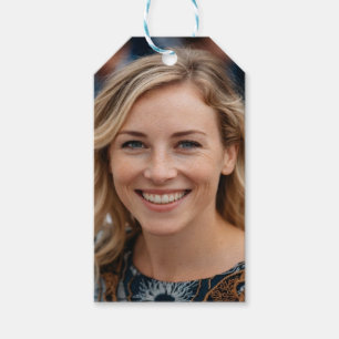 Teacher Photo Customize Personalize Gift Tags