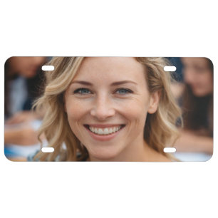 Teacher Photo Customize Personalize License Plate