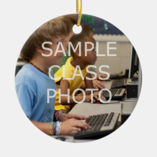 Teacher Photo Year Ornament
