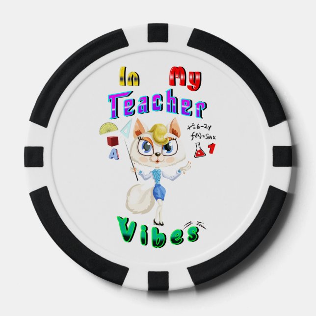 Teacher Poker Chips (Front)