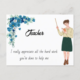 Teacher Post Card