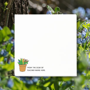 Teacher Post-It Notes with Name Personalization