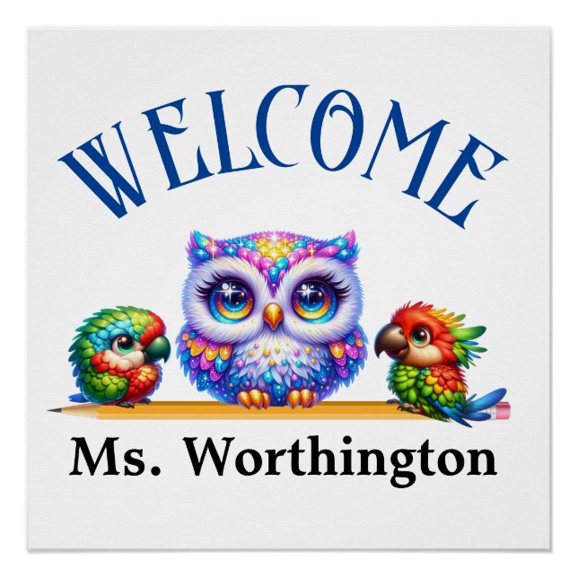 Teacher  poster (Front)