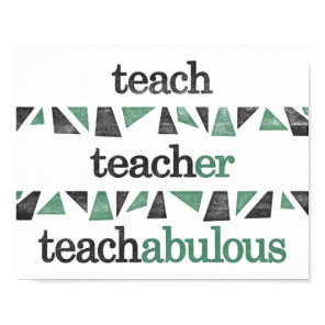 Teacher Poster - Funny Teaching Art Print Grammar