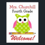Teacher Poster - SRF<br><div class="desc">Thanks, Sharon Rhea Ford , NBCT - ART(www.zazzle.com/sharonrhea*) Please Bookmark me and come to Zazzle via my link ! Thanks.</div>