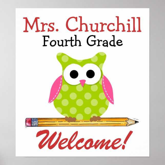Teacher Poster - SRF (Front)