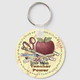 Teacher Power Keychain