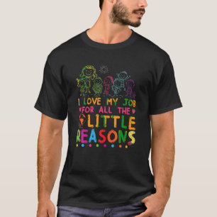 Teacher Pre K Daycare Teacher Childcare Provider T T-Shirt