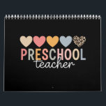 Teacher Preschool Back to School  Calendar<br><div class="desc">Teacher Preschool Back to School</div>