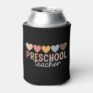 Teacher Preschool Back to School Can Cooler