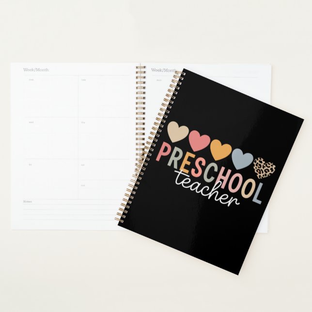 Teacher Preschool Back to School  Planner (Display)