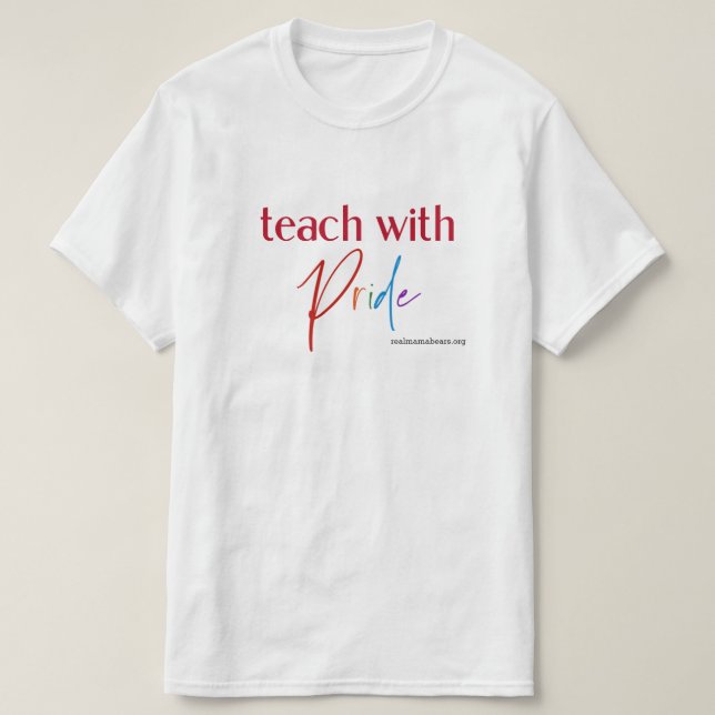 Teacher Pride t shirt (Design Front)