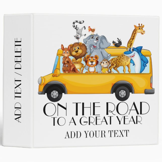 Teacher / Principal School Binder (Front/Spine)