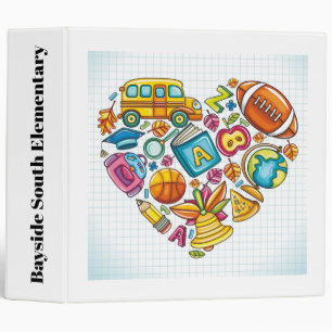 Teacher / Principal School Binder - See Back