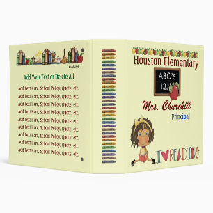 Teacher / Principal School Binder - SRF