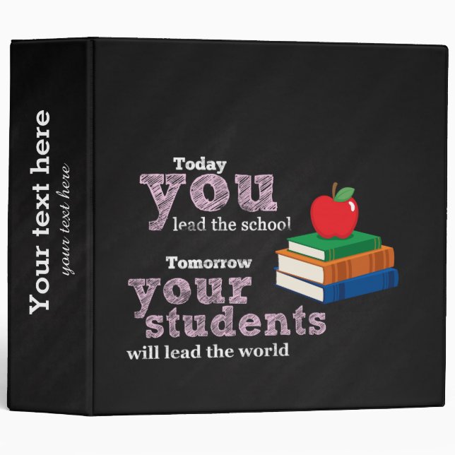 Teacher quote binder (Front/Spine)