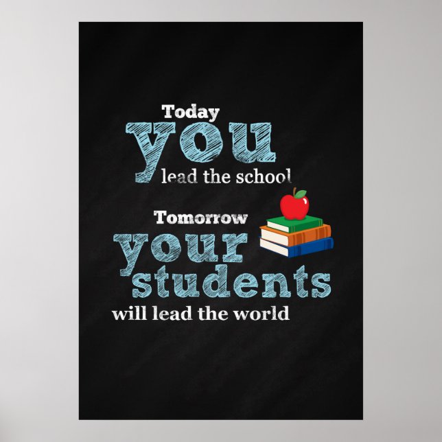 Teacher quote poster (Front)