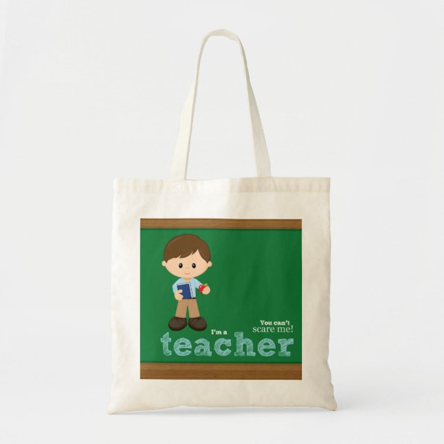 Teacher quote tote bag (Front)