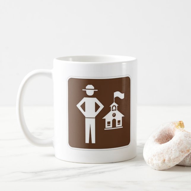 Teacher-Ranger Coffee Mug (With Donut)