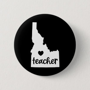 Teacher Red For Ed Idaho Public Education 7 Button