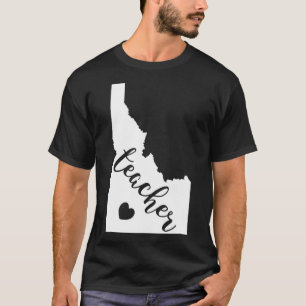 Teacher Red For Ed Idaho Public Education 8  T-Shirt