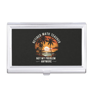 Teacher Retirement Class Of 2026 Teacher's day Business Card Case