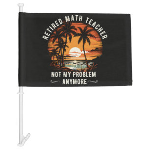 Teacher Retirement Class Of 2026 Teacher's day Car Flag