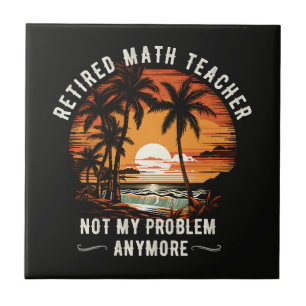 Teacher Retirement Class Of 2026 Teacher's day Ceramic Tile