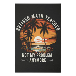 Teacher Retirement Class Of 2026 Teacher's day Faux Canvas Print