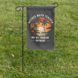 teacher retirement class of 2026 teacher's day garden flag