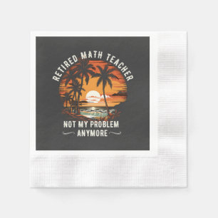 teacher retirement class of 2026 teacher's day napkins