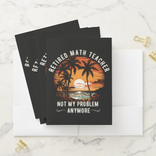Teacher Retirement Class Of 2026 Teacher's day Pocket Folder