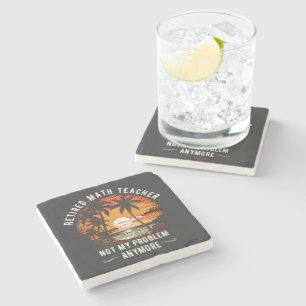 teacher retirement class of 2026 teacher's day stone coaster