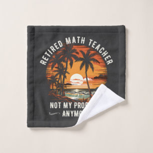 teacher retirement class of 2026 teacher's day wash cloth