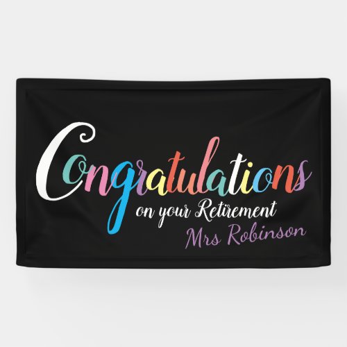 Teacher retirement congratulations