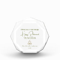 Teacher Retirement Gift Officially Retired