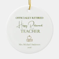 Teacher Retirement Gift Officially Retired