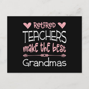 Teacher Retirement Quote Postcard