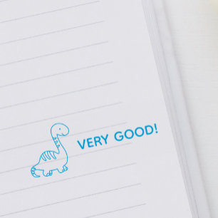 Teacher Reward Dinosaur Very Good Pocket Stamp