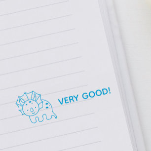 Teacher Reward Dinosaur Very Good Pocket Stamp