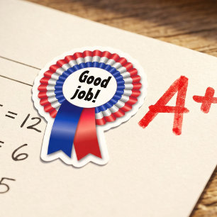 Teacher Reward Stickers - 20 Rosettes per Sheet