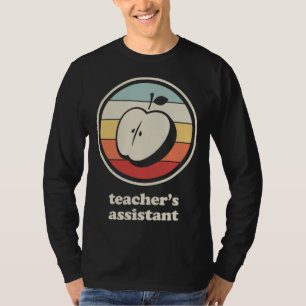 Teacher s Assistant Retro Teaching Assistant T-Shirt